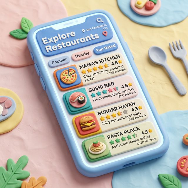 Reviews UI